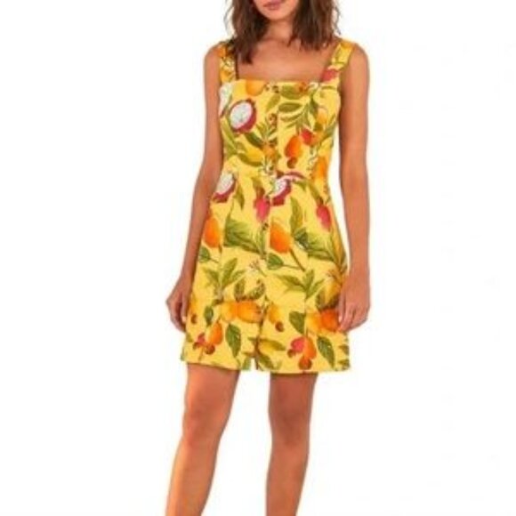 FARM Rio Fruit Lovers Mini Dress, Size Small - Picture 1 of 4